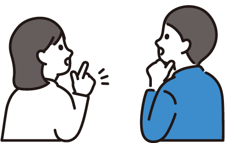 講師に質問しながら学ぶ様子